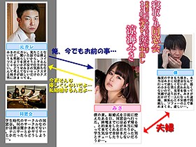 寝取られ同窓会 結婚式を目前に控えた幸せいっぱいの妻がまさかの元カレと浮気中出し 涼海みさ サンプル動画サムネイル